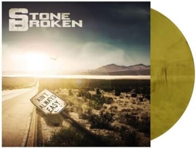 Stone Broken   Ain't Always Easy LP (NEW* 2022 Gold Coloured Vinyl) Hard Rock