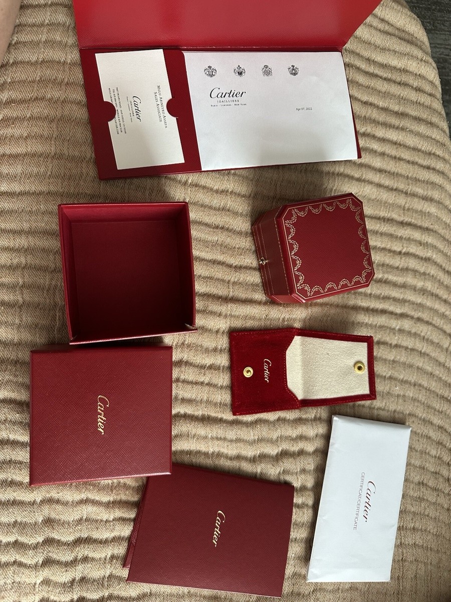 Authentic Cartier 18K White Gold AU 750 LOVE Ring 3.5 MM Band EU