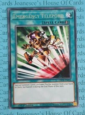 Emergency Teleport GRCR-EN055 Rare Yu-Gi-Oh Card 1st Edition New