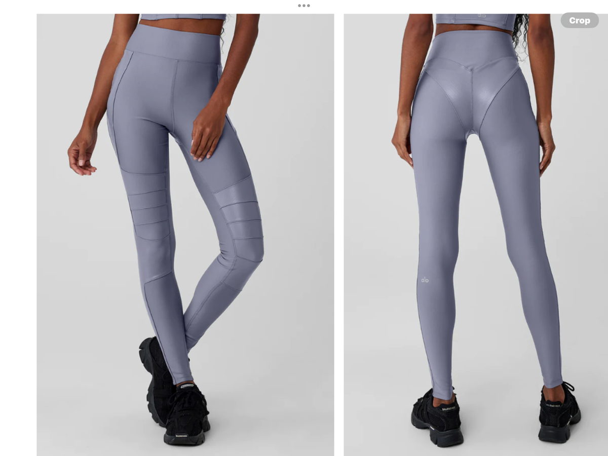 alo yoga Airlift Winter Warm HW Supermoto Legging,NWT, XS