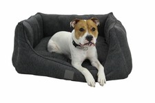 t&s sorrento ash grey dog bed