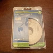 Monarch Easy-Load 1131 Pricemarker Labels (925074) 7/16 x 7/8 White 2500/Pack