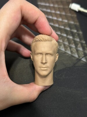 1/6カスタムヘッド　JnixShin彫刻　ブレードランナー2049 custom jnix 1/6 Blade Runner 2049 K original head unpainted with