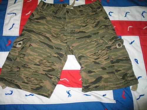 GAP Camo Tiger Striped Camouflage sz 31 