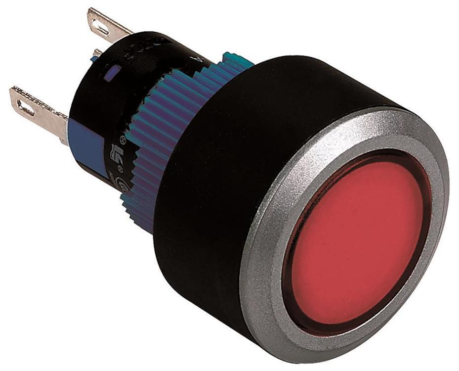 Panel Mount Led Indicator Lights 16mm Red Diamond Head Led Indicator