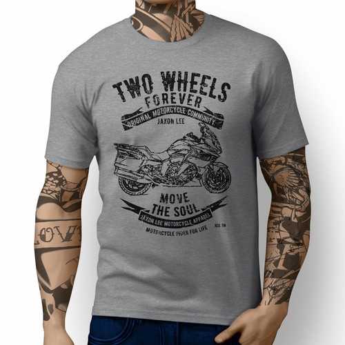 JL Soul Illustration For A BMW K1600GT Motorbike Fan T-shirt - Picture 9 of 24