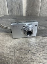 Sony Cyber-Shot DSC-W100 8.1MP Digital Camera Silver   power On   for Parts