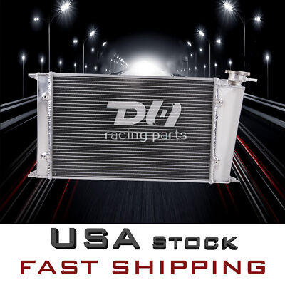 Aluminum Radiator Fit Volkswagen Golf/MK1/Caddy/Scirocco/Jetta 1.6L/1.8L MT