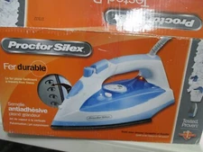 Proctor Silex Durable Iron Nonstick 17102-blue