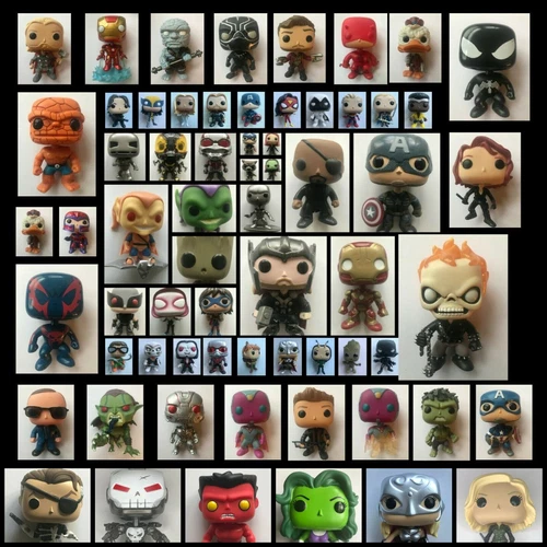 Funko Pop Marvel Chase Vaulted Loose OOB Out of Box Grail Avengers Spider-Man