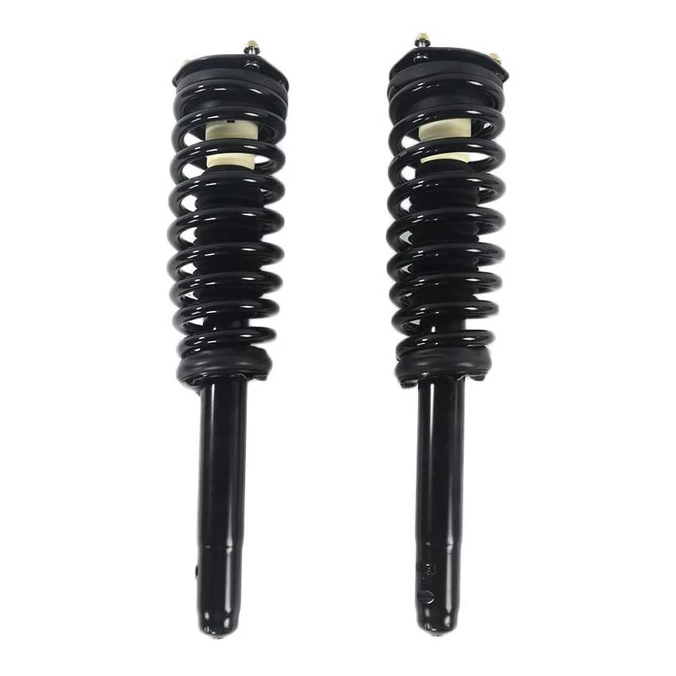 Pair Front Complete Struts Shocks Assembly Coil Spring For Ford Fusion 2010-2012