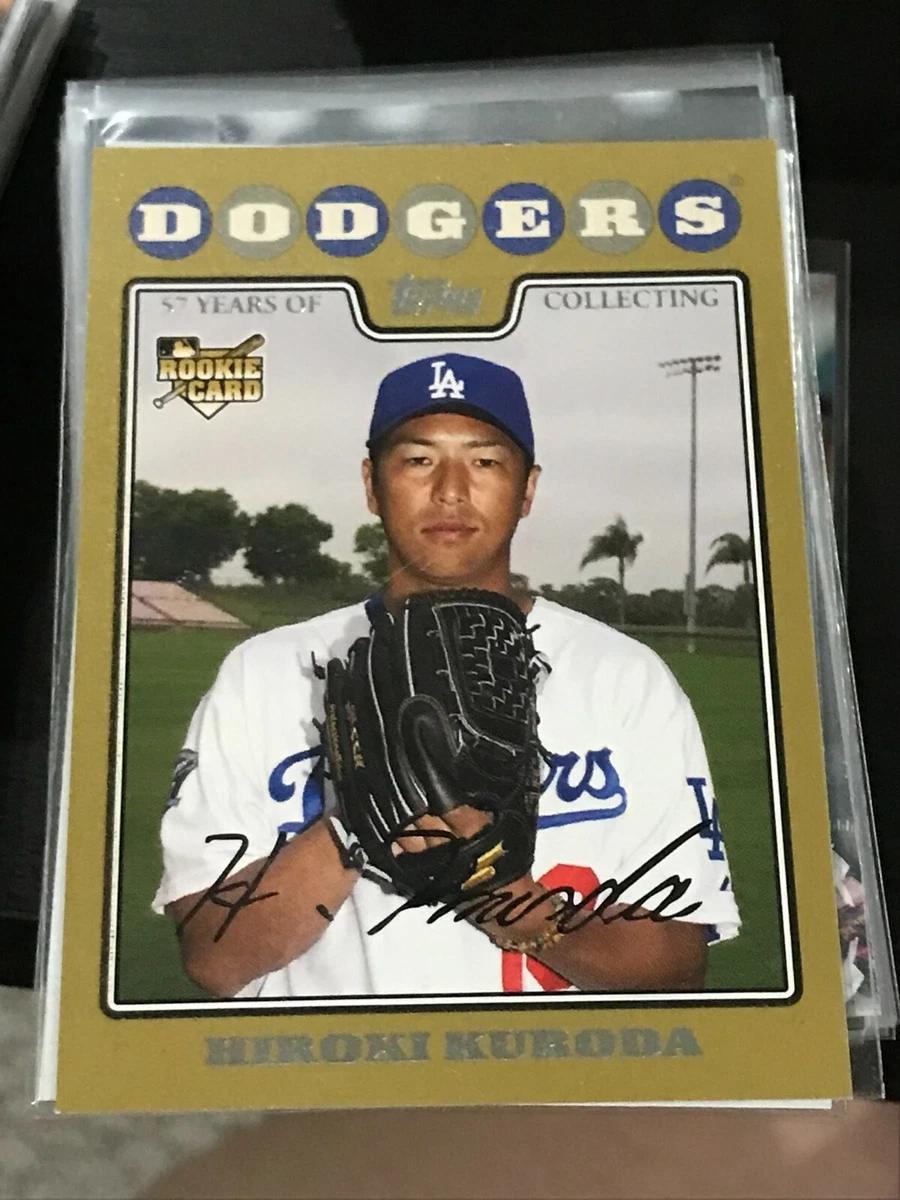 2008 Topps Gold Border #531 Hiroki Kuroda2008 RC ROOKIE DODGERS! kv31! |  eBay
