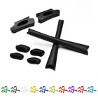 KEYTO Rubber Kit Ear Socks & Nose Piece Set for-Oakley Flak Jacket Sungalsses