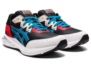 ASICS TARTHER BLAST 1201A066 008 Black Teal Blue Sportstyle | eBay