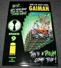 Spawn #9 1993 Todd McFarlane Neil Gaiman 1st Angela RARE Image PROMO Poster FVF