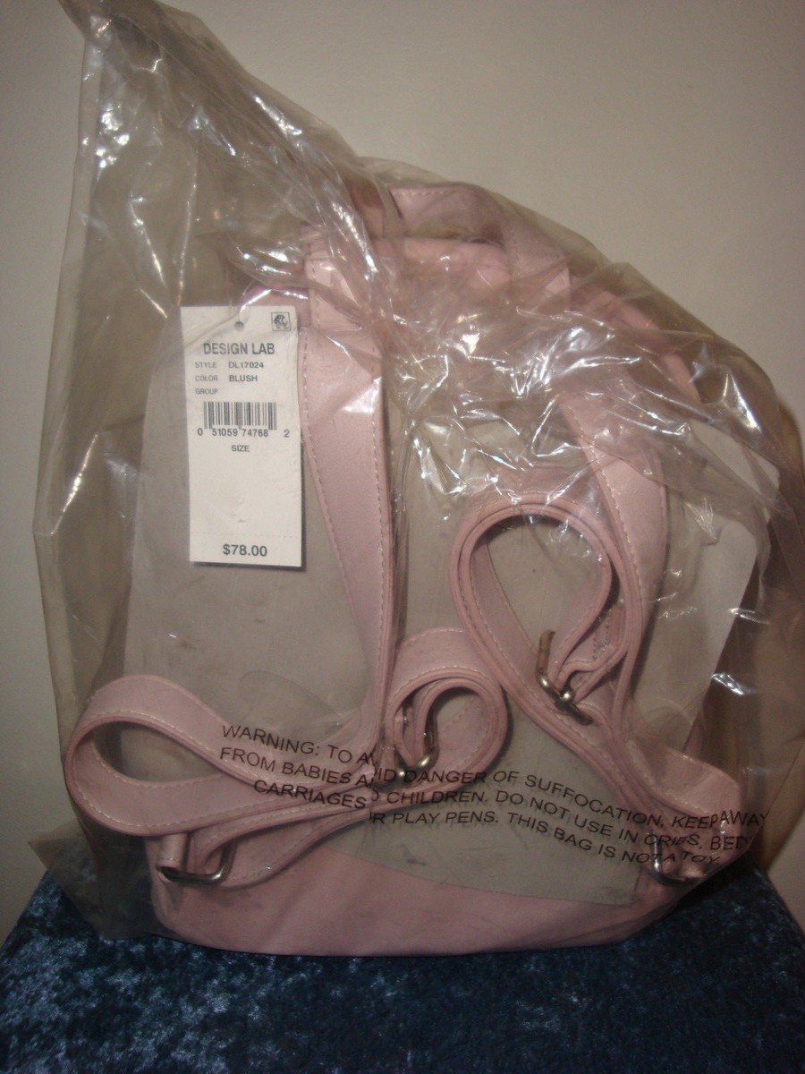 Design Lab Lord&Taylor Floral Embroidered Velvet Backpack  display picture 2