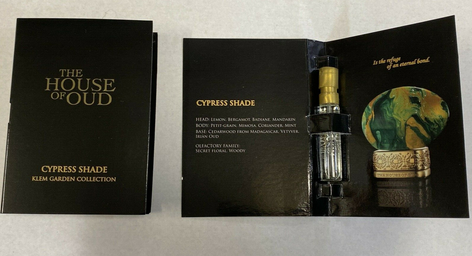 ( 2 ) The House of Oud Cypress Shade Eau de Parfum Vial Spray 2 ml eBay
