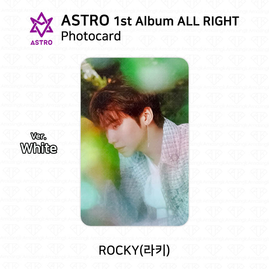 ASTRO 1st Album All Light Official Photocard Photo Card ASTRO 1st Album All Light Official Photocard Photo Card