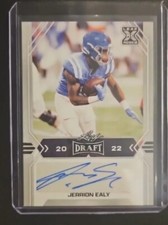 2022 Jerrion Ealy Leaf Utimate Draft Auto BA-JE2
