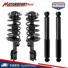 4PCS Front & Rear Shock Struts Absorbers w/ Spring Assembly For Chevy Malibu