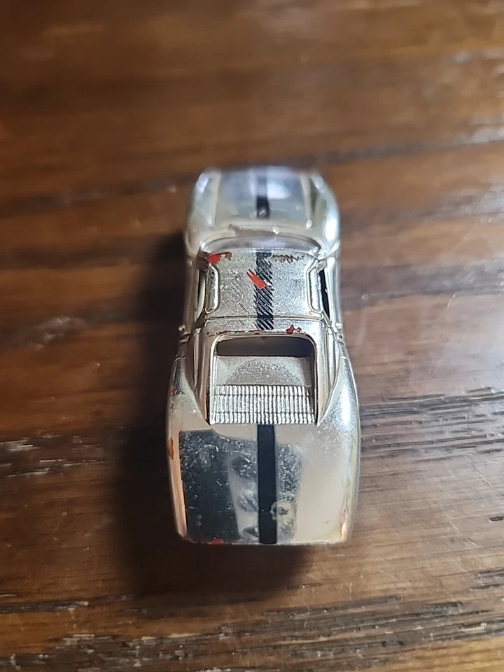 AURORA CAJA CIGARROS CROMO RAYAS NEGRAS NEUMÁTICOS GOMA PORSCHE 904 #6112 Foto 4 de 4