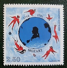 France 1991 -  timbre Mozart YT 2695 neuf**