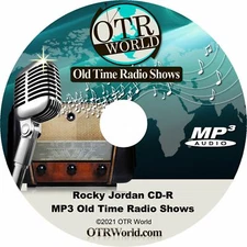 Rocky Jordan Old Time Radio Shows OTR MP3 On CD 42 Episodes