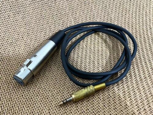 3.5mm 1/8 Inch TRS Male to XLR Female Audio Microphone Cable B39 1M - Photo 1/2