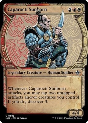 Caparocti Sunborn (Showcase) - NM Foil U : The Lost Caverns of Ixalan