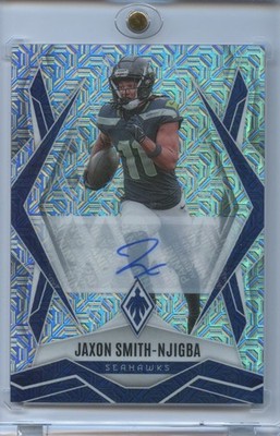 直筆サイン入り写真 フランク・エンティリキーナ ニックス SA鑑定済 Jaxon Smith-Njigba 2025 Phoenix Auto Autograph Mojo SSP Seattle