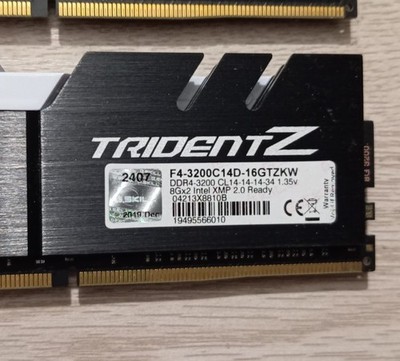 G.SKILL メモリー DDR4 3200MHz 16GB 8GB×2 RipjawsV Series DDR4 RAM