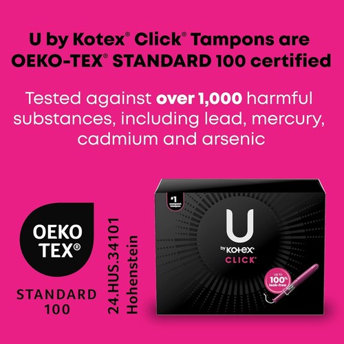 192 Super Tampons, Click Compact 6 Packs - Bild 9 von 12