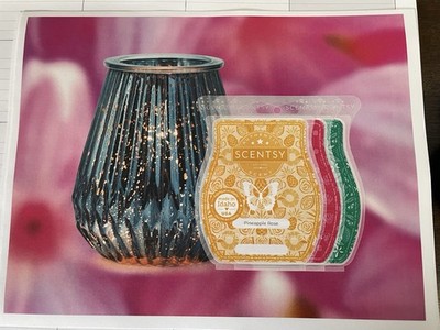 Scentsy Mediterranean Moonlight Full Size Warmer & Wax Bundle