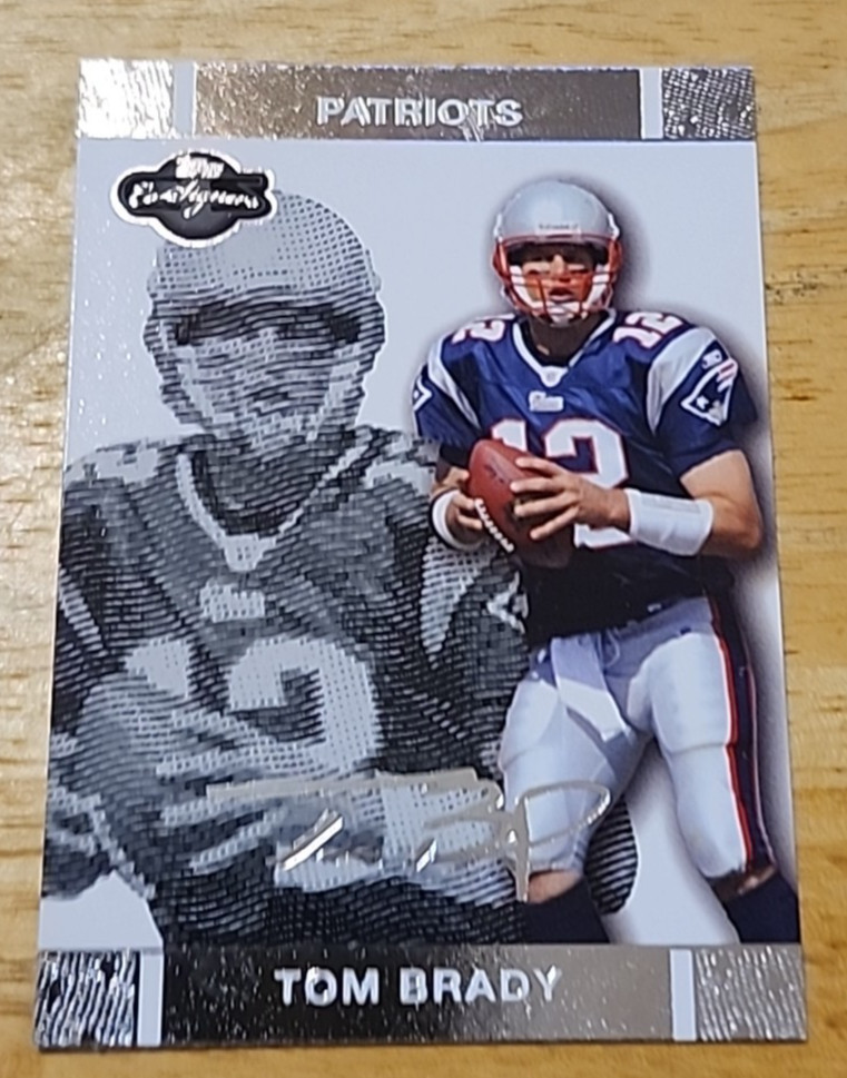 Tom Brady 2007 Topps CoSigners Card New England Patriots #4 FREE  Shipping   158