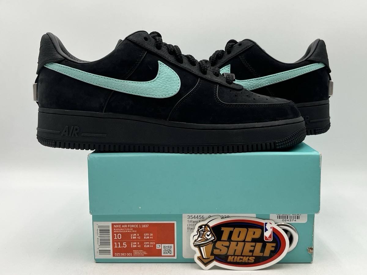 DS New Nike Air Force 1 Low Tiffany & Co. 1837 2023 Size 10