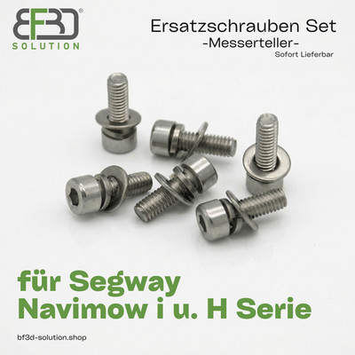 Ersatzschrauben Set (VA) für Messerteller kompatibel mit Segway Navimow i / H