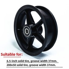 Solid Wheel Hub For Electric Scooter Repair Scooter Wheel Rim 6200RS Bearing