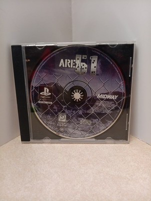 PlayStation Area 51 Disc And Case No Manual Video Game