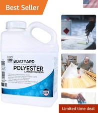 Professional 1 Gallon Clear Polyester Laminating Resin with MEKP - Made in USA