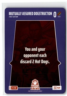 2025 BO JACKSON BATTLE ARENA UPDATE MUTUALLY ASSURED DOGSTRUCTION #PL-100