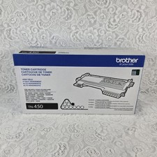Brother 450 Black Toner Cartridge High Yield TN-450 Genuine OEM New Sealed