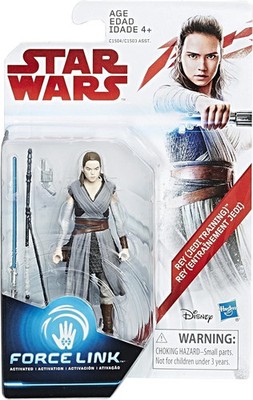 Star Wars The Last Jedi Force Link Rey (Jedi Training) 3,75'' Actionfigur