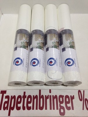 Vliestapete Erismann 4x 224017 (4Rollen)Blütenmuster Weiß Lila Silber Restposten