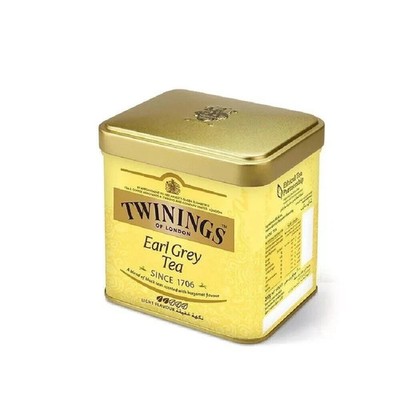 2x Twinings Goldline Earl Grey Tin 200g