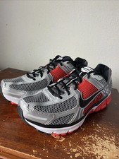 Nike Zoom Vomero 5 Bright Crimson Metallic Silver Mens Size 10 FJ4151-005