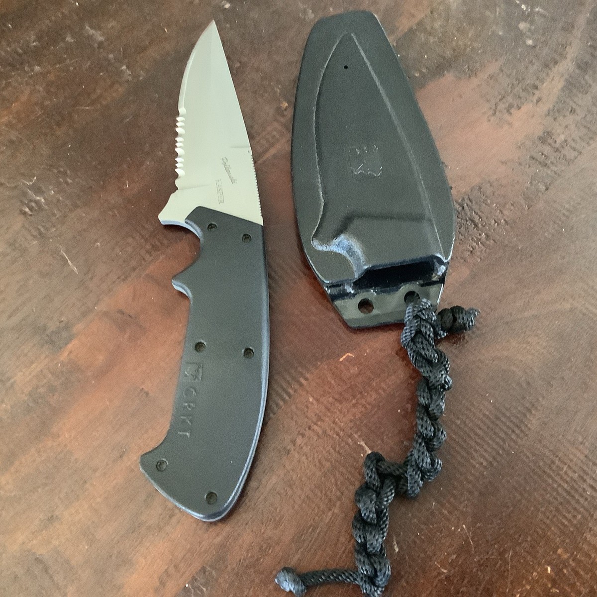 ay103.kowwzzオーダー品　大きなかぶ CRKT 2783K Polkowski Kasper Companion Fixed Blade Knife with