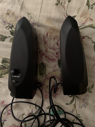Logitech S120 Desktop Speaker System and USB Mouse- Black - Afbeelding 3 van 6