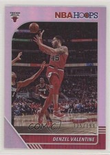 2019-20 Panini NBA Hoops Silver 135/199 Denzel Valentine #30 y0i