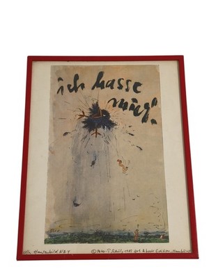 Peter T. Schulz | Olle Hansen Bild No. 4 1983 | Ich hasse mich | Art&Book  