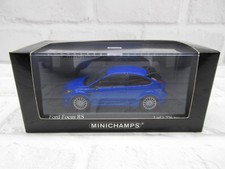 1/43 Minichamps Ford Focus RS Blue Metallic Model Car